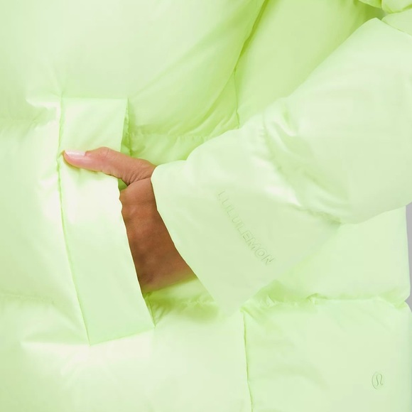 NWT Lululemon Wunder Puff Jacket Faded Zap - Picture 5 of 13